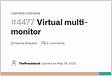 Virtual multi-monitor rustdesk rustdesk Discussion 4477 GitHu